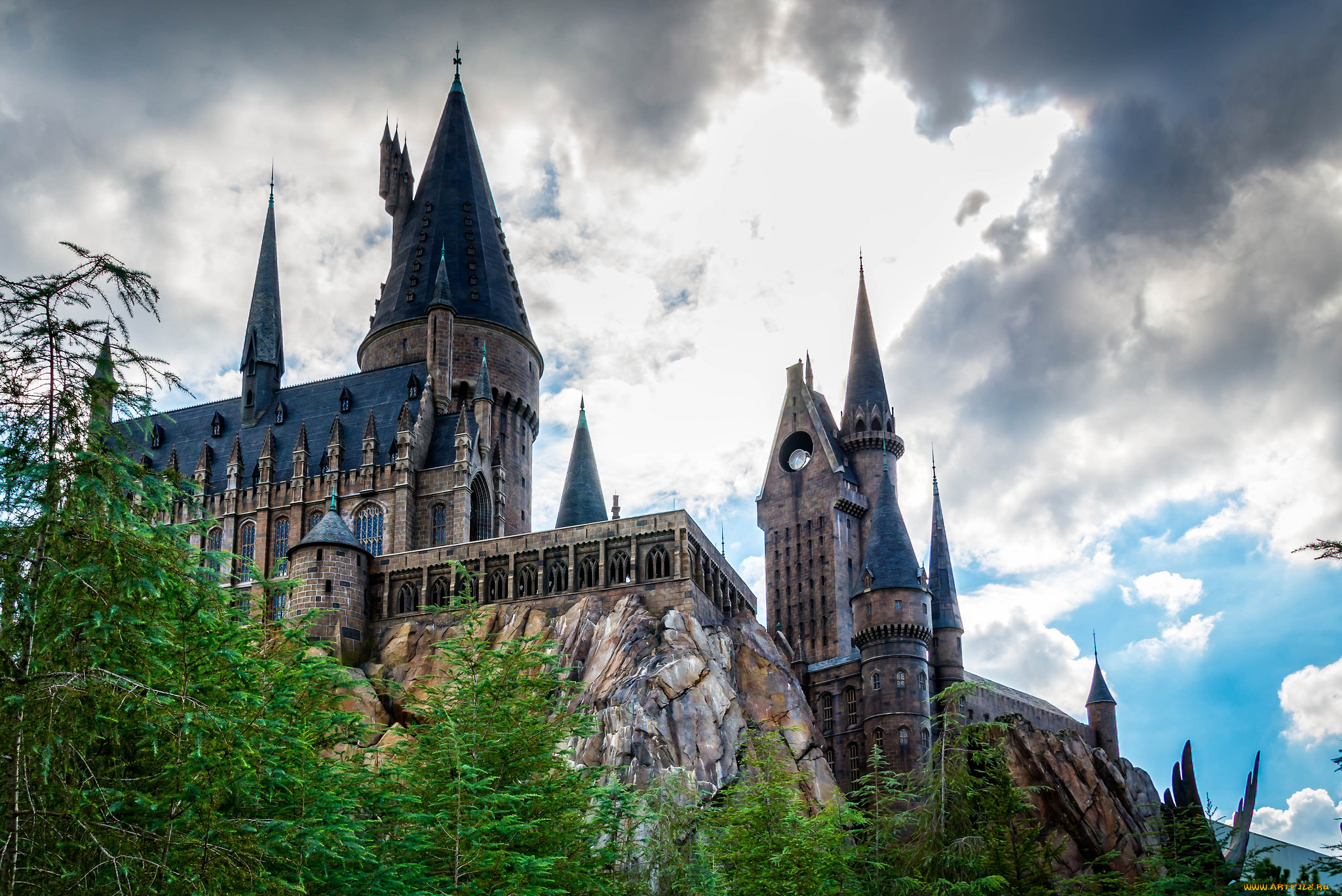 hogwarts castle, , - ,  ,  , 